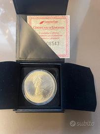 10 Dollari argento 1973 - Olimpiadi Montreal 1976