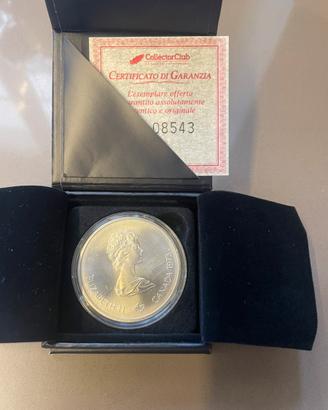 10 Dollari argento 1973 - Olimpiadi Montreal 1976