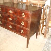 CASSETTONE LUIGI XVI IN MOGANO DI CUBA