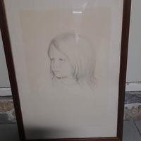 Ritratto bambina di F. Tosoni
