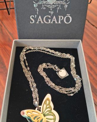 Collana donna S'Agapõ collezione Mariposa 