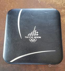Cofanetto 3 medaglie Argento Olimpiadi Torino 2006