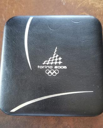 Cofanetto 3 medaglie Argento Olimpiadi Torino 2006