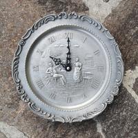 Orologio da parete in peltro Frieling Zinn con mar