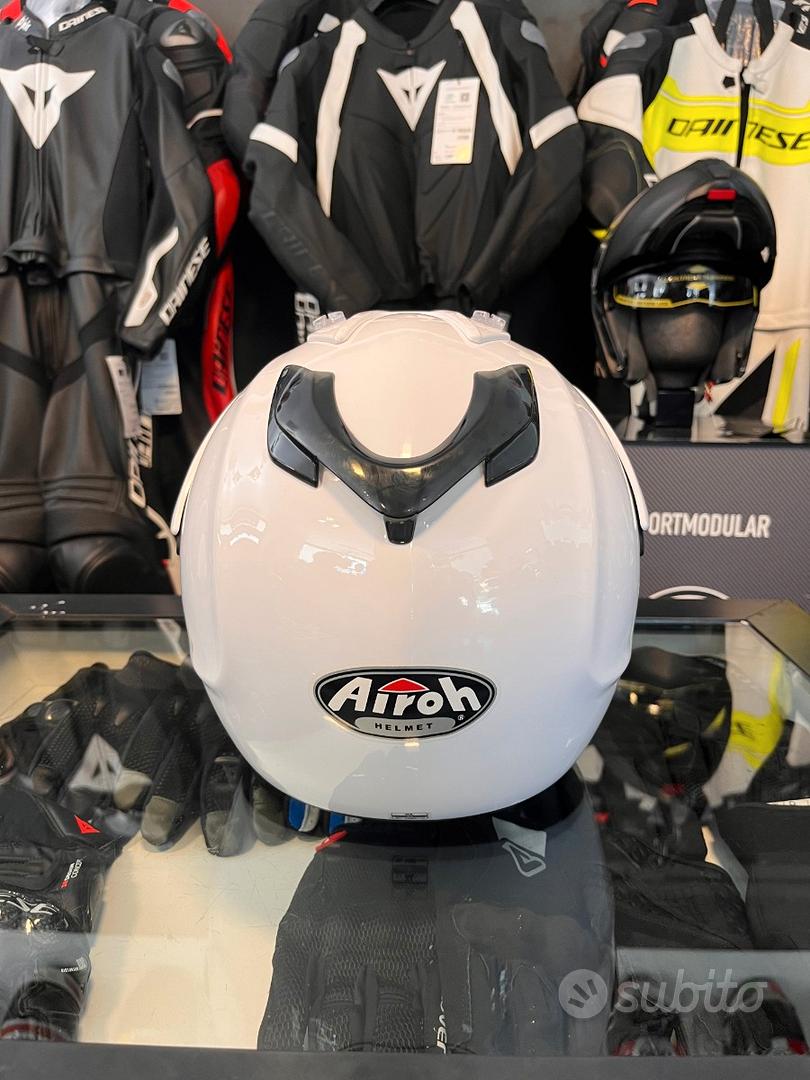 Casco airoh s4 cross bianco con visiera - Accessori Moto In vendita a Trento