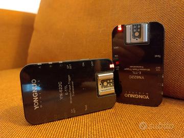Trigger Flash canon YN-622C TTL HSS – Coppia