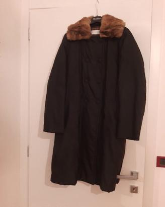 Max Mara giacca cappotto imbottito nuovo nero