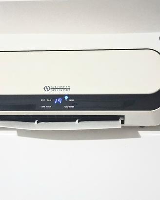 termoconvettore elettrico da parete 2 pezzi