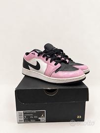 Air Jordan 1 Low rosa, nero e bianco – 39 EU