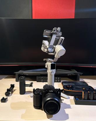SONY ZV E-10 II + 15mm f1.4 G MASTER+ DJI RS4 mini