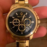 orologio maserati placato in oro