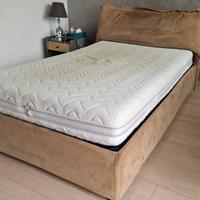Letto contenitore piazza e mezzo Paoletti Mobili