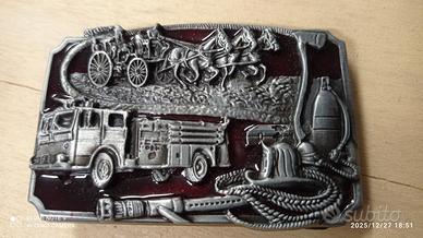 Fibbia in metallo Vigili del fuoco