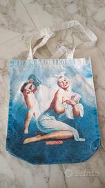 Tote bag borsa vintage  pubblicità borotalco 