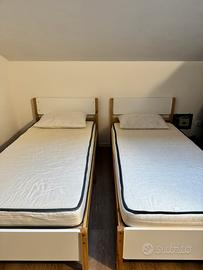 Letti singoli con materasso