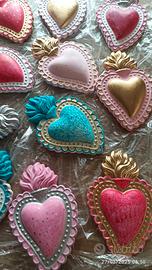 Cuore sacro in gesso