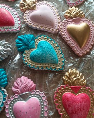 Cuore sacro in gesso