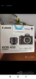 Canon EOS M50 + Canon 15-45 mirrorless 