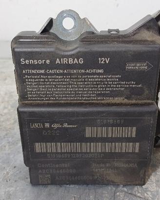 CENTRALINA AIRBAG FIAT 500 Serie 51918659 169A4000
