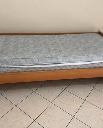 Lettino singolo con secondo letto estraibile