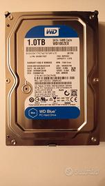 Hard Disk HDD WD BLUE 1 TB 1000 GB