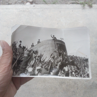 Fotografia di Vittorio Emanuele III che parla