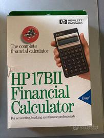 Calcolatrice Hewlett Packard HP 17B II