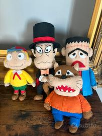 Peluche personaggi carletto il principe dei mostri