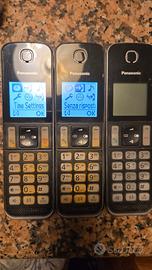 Kit Panasonic DECT – 3 cordless