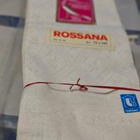 sei asciugamani di puro lino di canapa grezza 