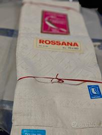 sei asciugamani di puro lino di canapa grezza 