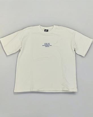 T-shirt Oversize STWD Pull&Bear Crema