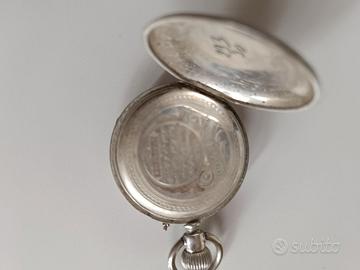 orologio da tasca in argento