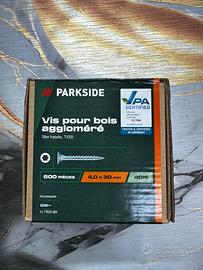 Viti per legno Parkside 600 pezzi 4x30mm