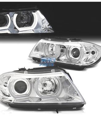FARI BMW E90 E91 05-08 XENON ANGEL EYES U 3D LED F