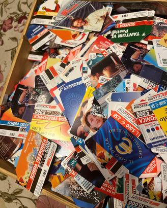 Collezione schede telefoniche vintage