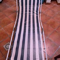 Lettino da spiaggia pieghevole