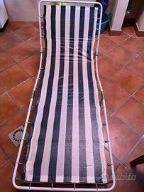 Lettino da spiaggia pieghevole
