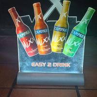 Insegna campari mixx