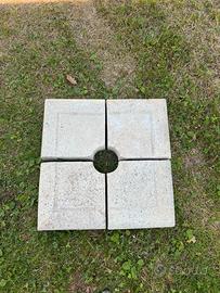 base ombrellone pesante 110 kg