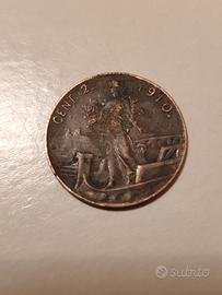 2 CENTESIMI 1910 PRORA REGNO D'ITALIA