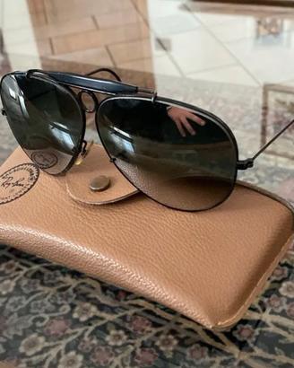 Ray-Ban Bausch&Lomb shooter black chrome double