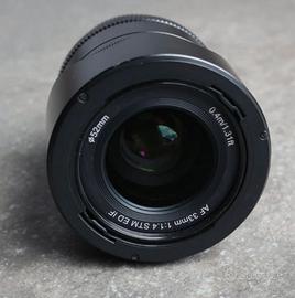 Viltrox 33mm f/1.4 per apsc
