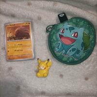 10 carte pokemon figure pikachu tomy gadget 