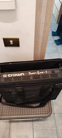 amplificatore crown Power base -1 2 canali stereo 