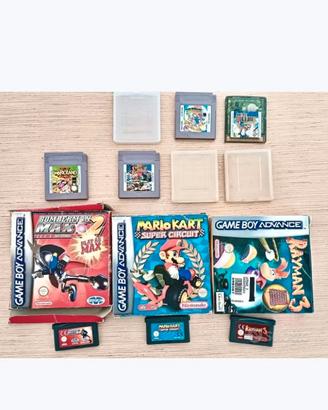 Videogiochi game boy e game boy color