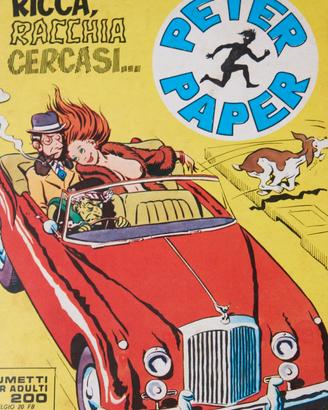 Peter Paper N.10 "Ricca, racchia..." 1973