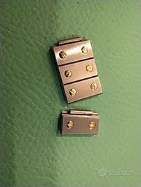 Cartier maglie acciaio e oro