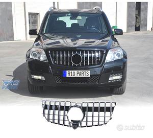 GRIGLIA MERCEDES GLK X204 12-15 LOOK AMG NERO CROM