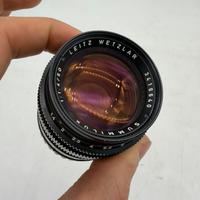 Obiettivo Leica M Summilux 50mm 1.4 nero vintage